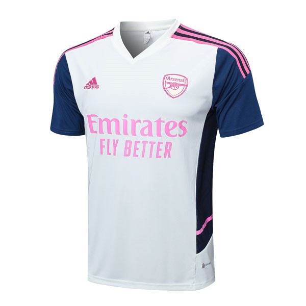 Entrenamiento Arsenal 2022-2023 Blanco Rosa